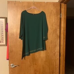 Susan Graver liquid knit blouse
